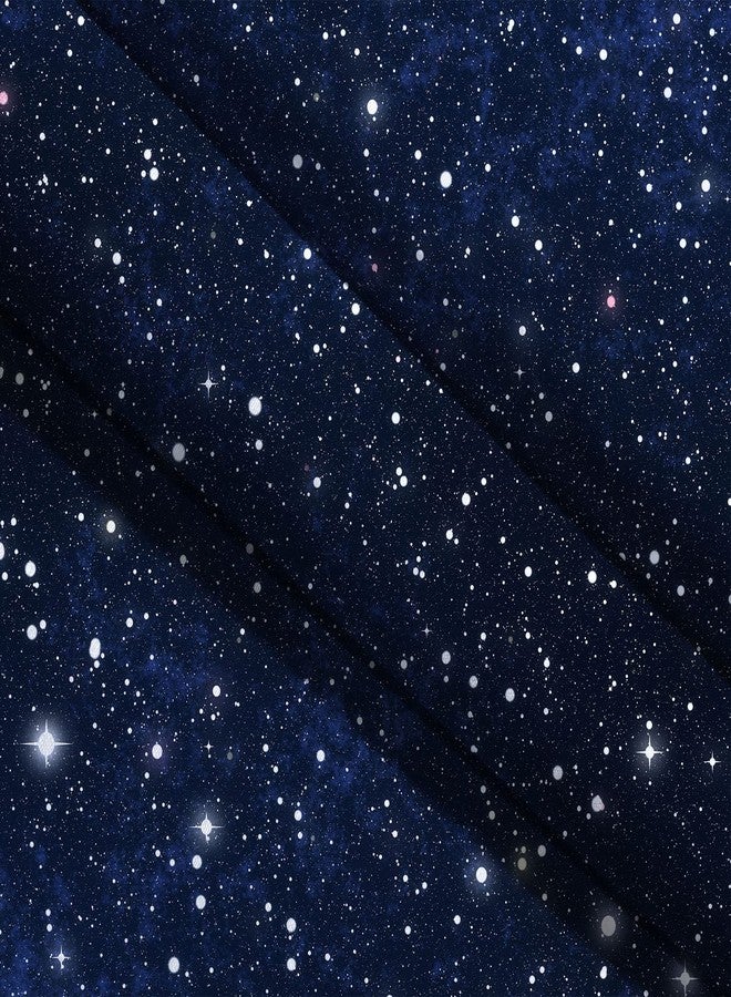 GOAOK Outer Space Galaxy Tapestry, Dark Blue Starry Night Sky Stars Moon Ceiling Tapestries, 60"X40"Inch Fantasy Cosmic Universe Celestial Small Tapestry Wall Hanging for Bedroom Room Dorm - Image 4